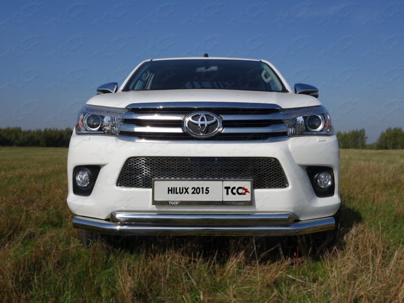 Передняя защита TCC для Toyota Hilux (2015-2020)