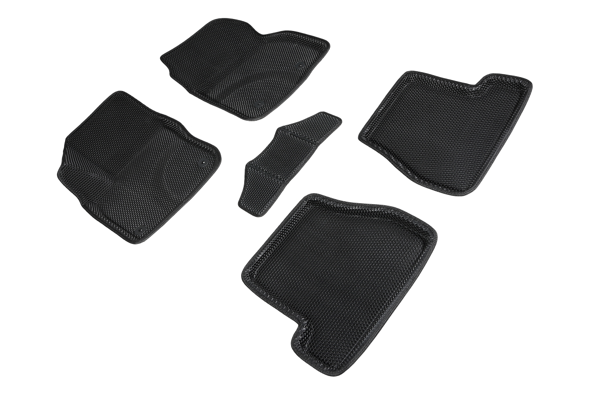 Коврики в салон Seintex EVA 3D соты для Ford Focus АКПП (2015-2019)