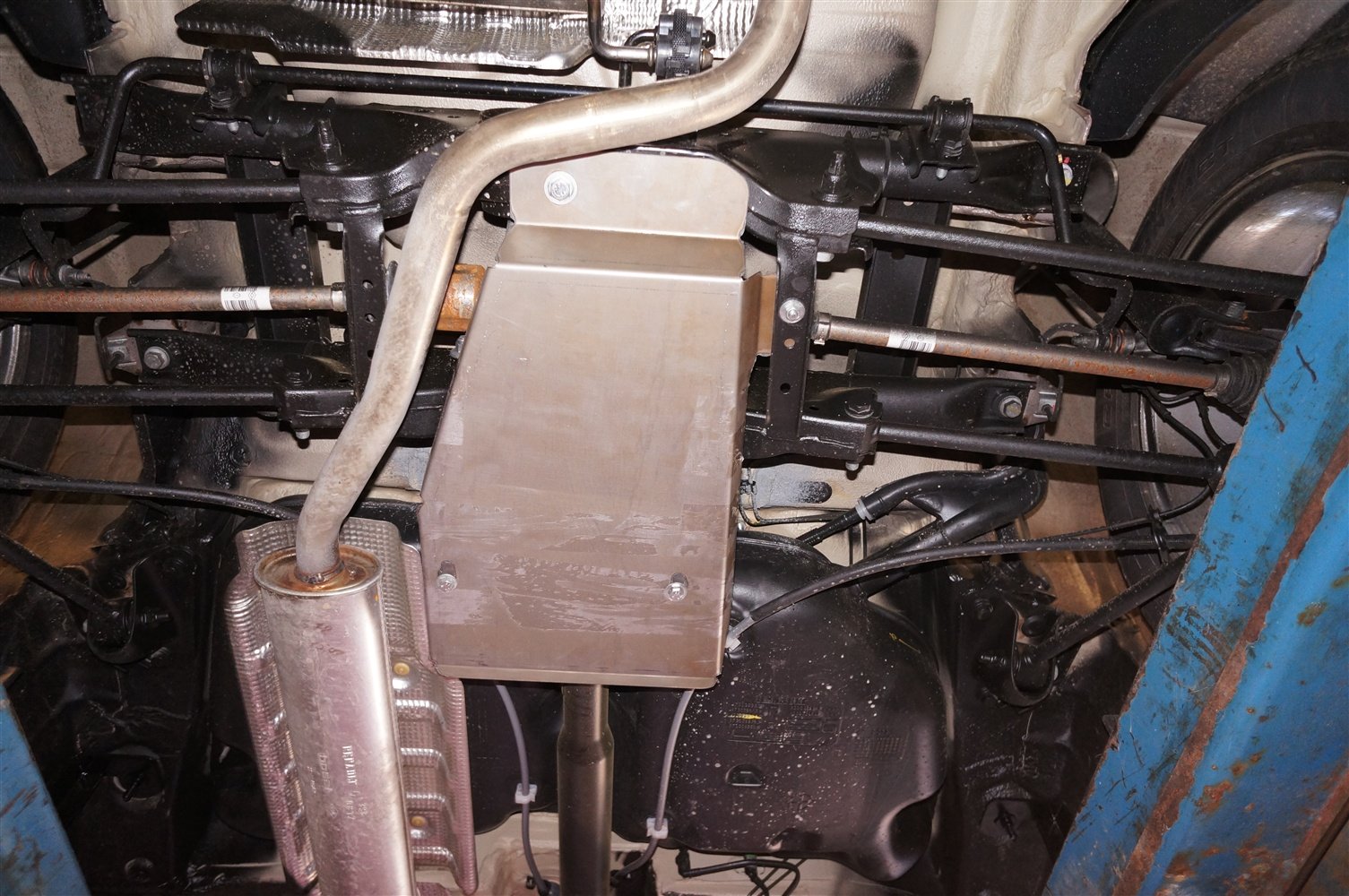 Алюминиевая защита редуктора 'АВС-Дизайн', для Renault Duster