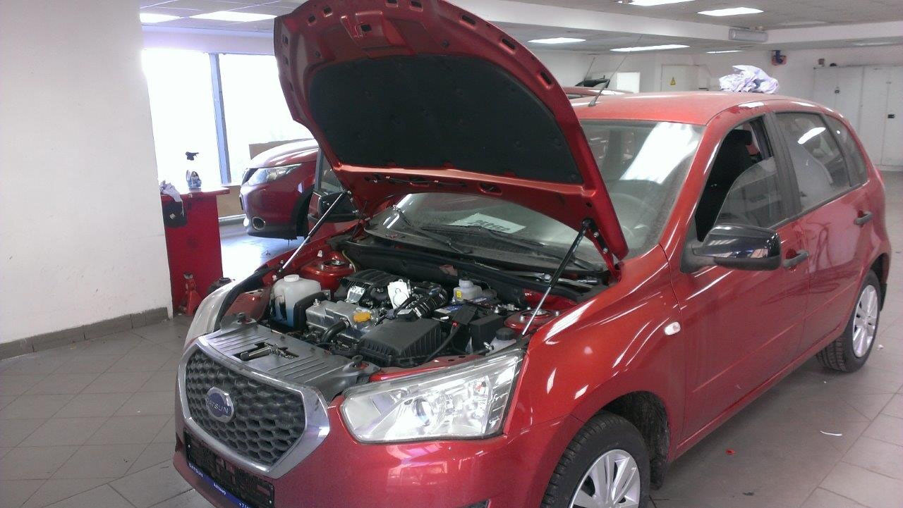 Газовые упоры (амортизаторов) капота A-ENGINEERING KU-DT-ONDO-02 для Datsun on-DO