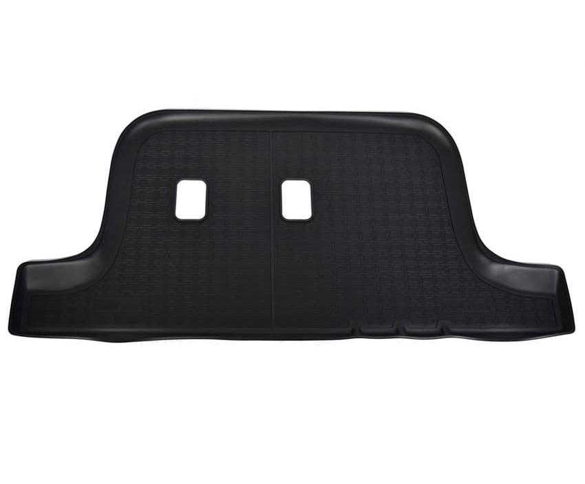 Коврик салонный полиуретан "NorPlast" для Chevrolet TrailBlazer 3 ряд (черный)