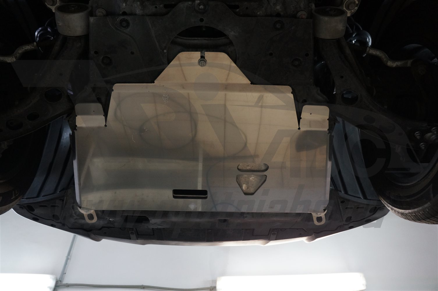 Алюминиевая защита картера и КПП АВС-Дизайн для Honda CR-V (2017-н.в.)