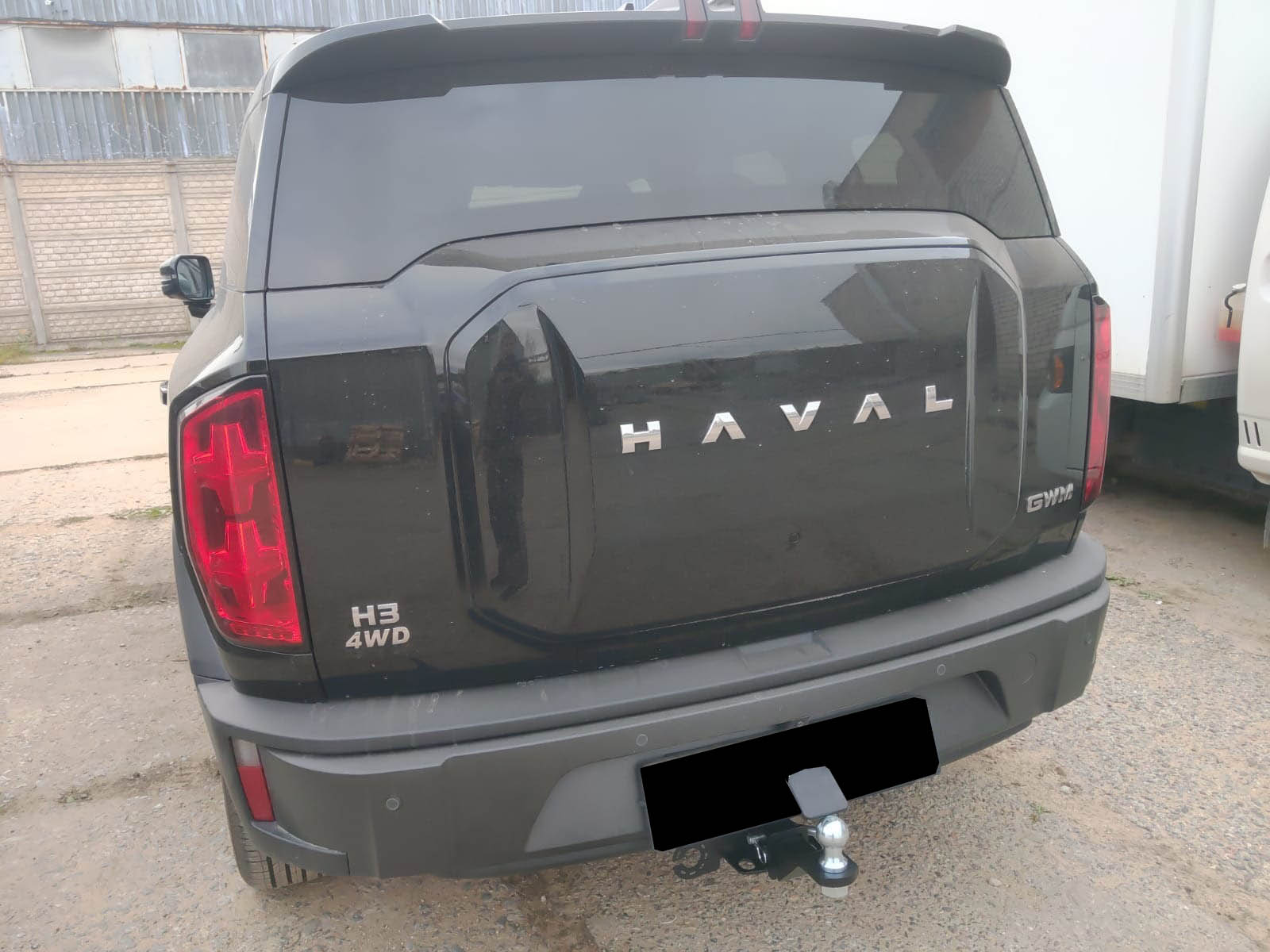 Съемный фаркоп Bizon FA 0540-E под квадрат 50х50 для Haval H3