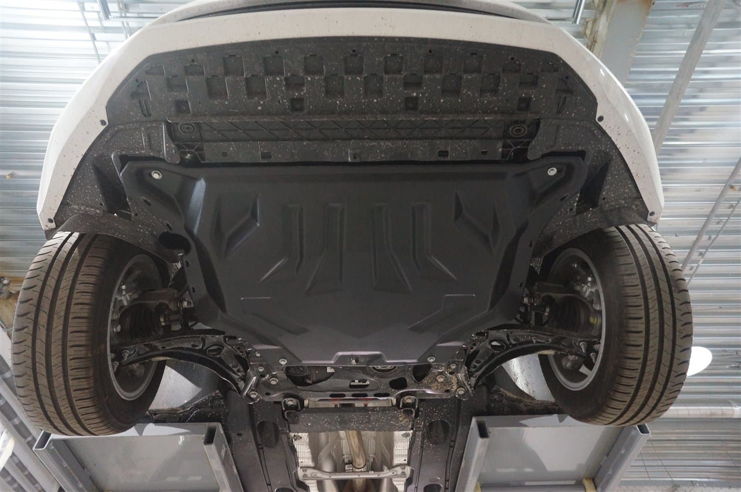 Композитная защита картера АВС-Дизайн для VW Golf VII (2013-2019)