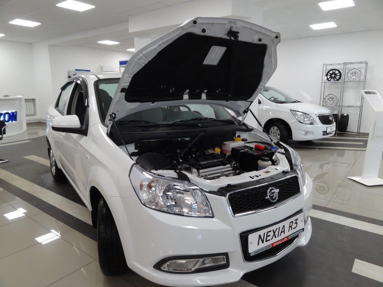 Оригинальные газовые упоры (амортизаторы) капота для Ravon Nexia R3 