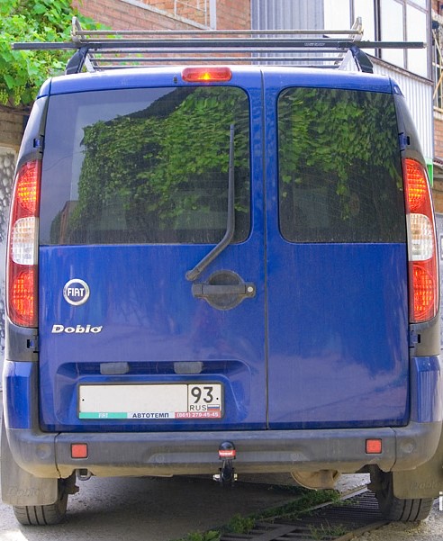 Фиксированный фаркоп Oris-Bosal 2626-A для Fiat Doblo (2011-2015)