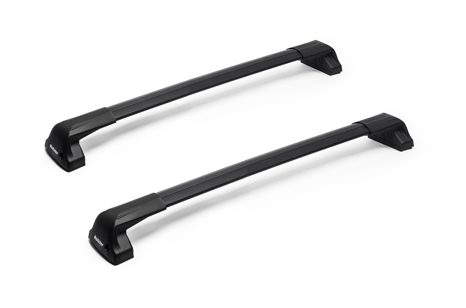 Багажник Rollster Mercury на черных аэродинамических дугах для Kia Carens (2013-2019)