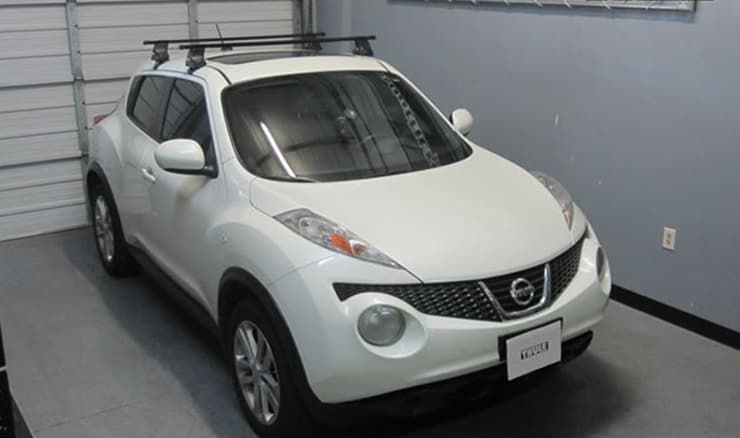 Багажник Thule SquareBar на стальных дугах для Nissan Juke (2010-2019)