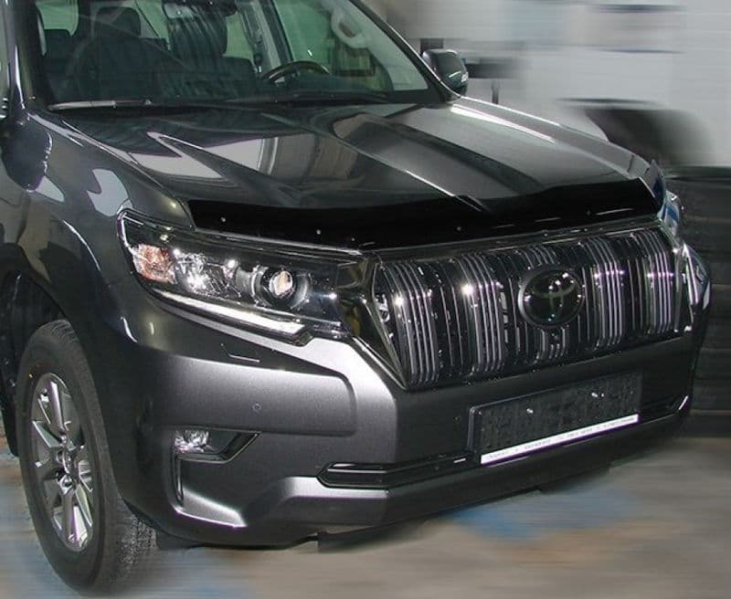 Дефлектор капота SIM STOLCP1712 темный для Toyota Land Cruiser Prado 150 (2017-2025)