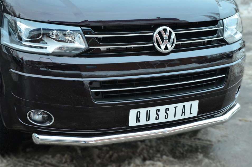 Передняя защита Russtal для Volkswagen Multivan (2009-2015)