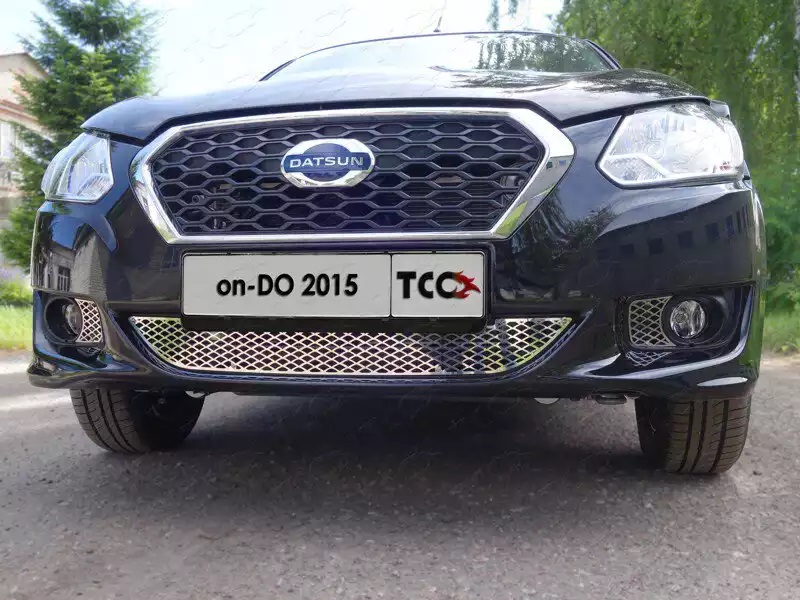 Защитная сетка радиатора TCC  для Datsun on-DO (2014-2019)