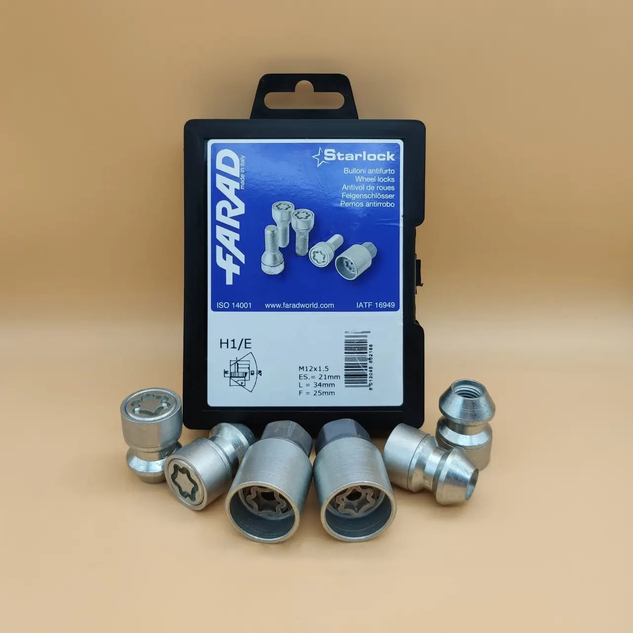 Секретки для оригинальных дисков Farad Starlock H1/E/2 для Kia Quoris