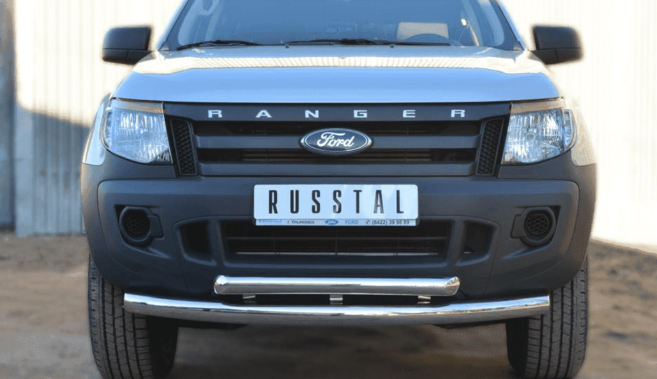 Передняя защита Russtal для Ford Ranger (2011-2015)