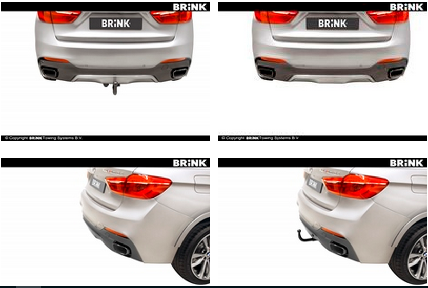 Съемный фаркоп Brink для BMW X6 (2014-2019)