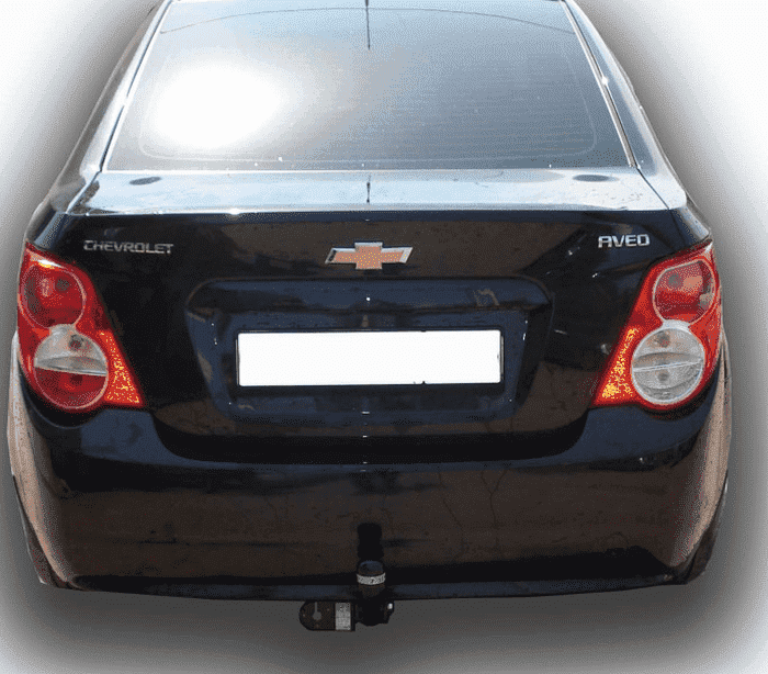 Фиксированный фаркоп Leader Plus для Chevrolet Aveo седан (2012-2015)
