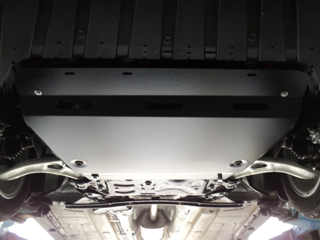 Алюминиевая защита картера и КПП АВС-Дизайн для Ford C-MAX