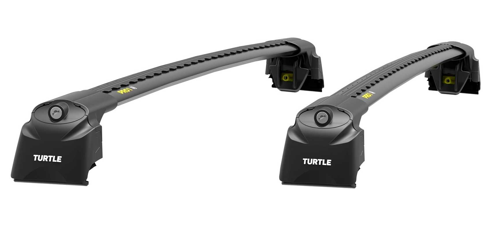 Багажник Turtle AIR-2 Black на аэродинамических дугах для Kia Ceed универсал (2019-н.в.)