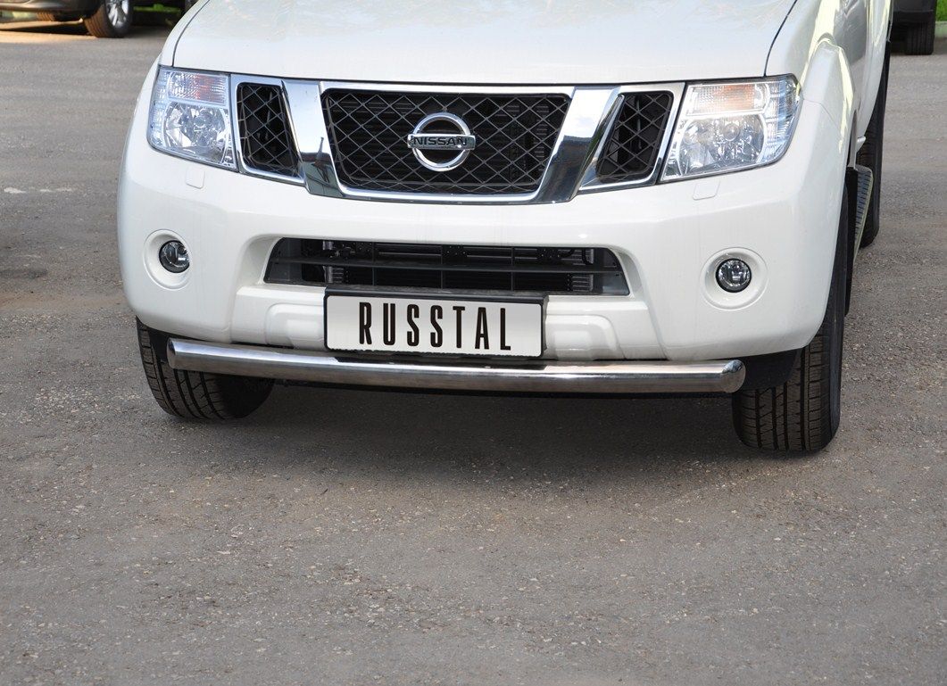 Передняя защита Russtal для NIssan Pathfinder (2010-2014)