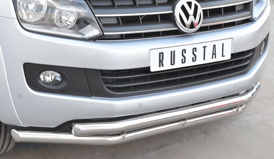 Передняя защита Russtal для Volkswagen Amarok (2010-2016)