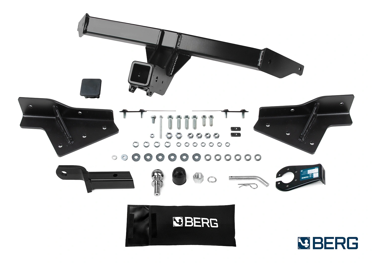 Съемный фаркоп Berg F.9416.002 под квадрат для Haval F7 2024-