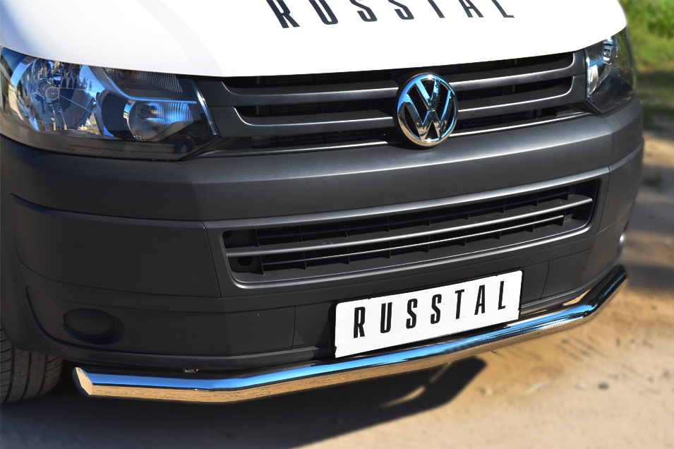 Передняя защита Russtal для Volkswagen Transporter (2009-2015)