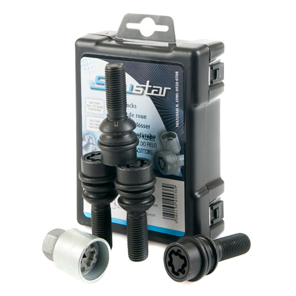 Секретки для оригинальных дисков Farad Sicustar BVN530RSR14/2 с 2мя ключами для Tenet T7