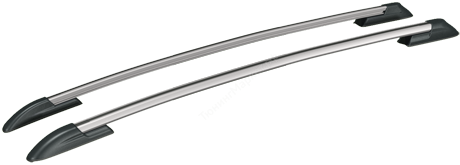 Рейлинги на крышу АПС для Toyota RAV 4 (2006-2013) серые