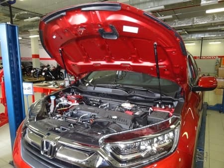 Газовые упоры (амортизаторы) капота A-ENGINEERING для Honda CR-V (2017-н.в.)