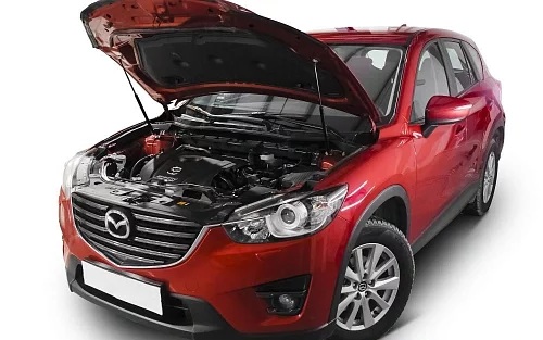 Газовые упоры (амортизаторы) капота АвтоУпор UMACX5012 для Mazda CX-5 (2017-н.в.)