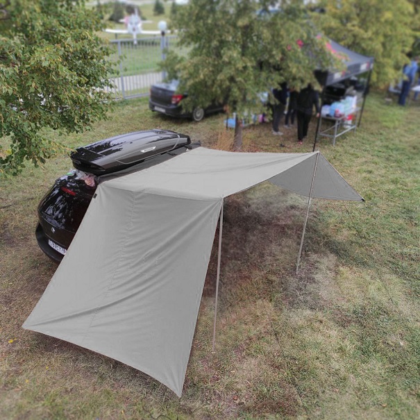 Автомобильная тент-палатка "Маркиза Арм" две стенки, серый