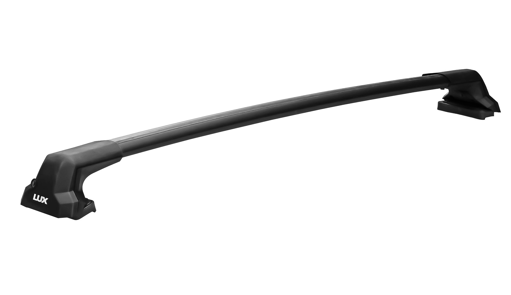 Багажник LUX CITY черный на аэродинамических дугах для Toyota Voxy (2014-2021)