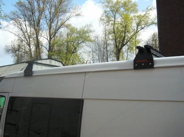 Багажник Атлант на прямоугольных стальных дугах для Газель 3221