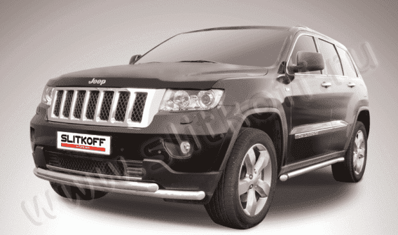 Передняя защита для Jeep Grand Cherokee (2010-2013)