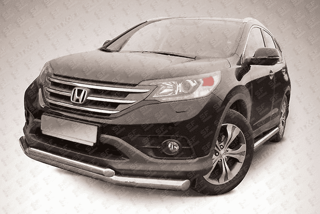 Защита переднего бампера Slitkoff для Honda CR-V 2.0L (2012-2015)