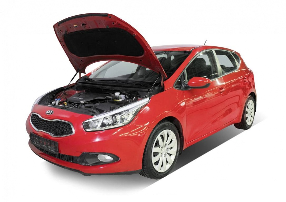 Газовые упоры (амортизаторы) капота Автоупор UKICEE012 для Kia Ceed (2012-2018)