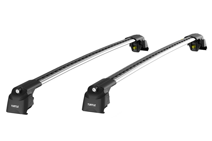 Багажник Turtle AIR-2 Silver на аэродинамических дугах для Haval H3