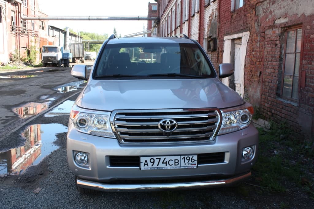 Передняя защита ALLEST для Toyota Land Cruiser 200 (2012-2015)