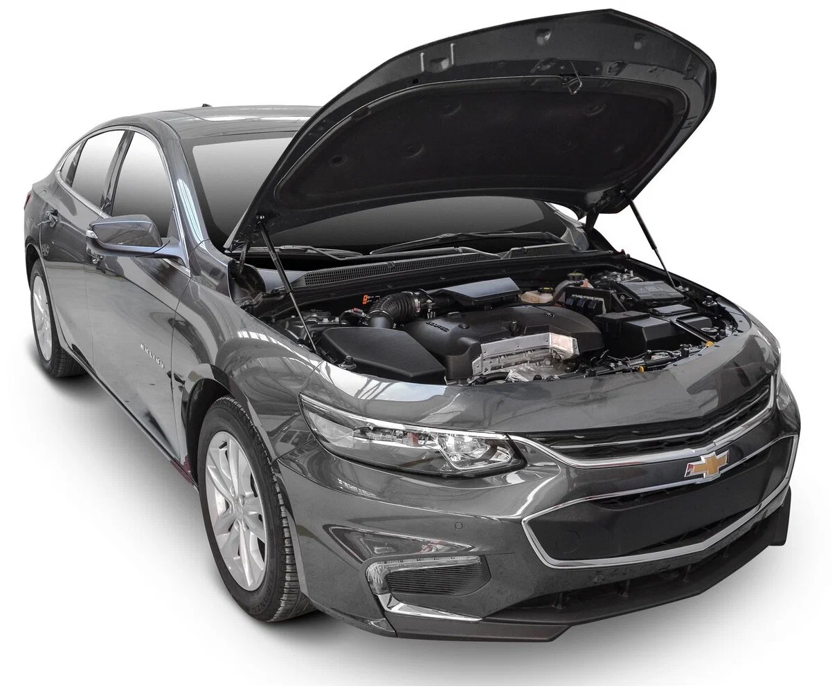 Газовые упоры (амортизаторы) капота АвтоУпор для Chevrolet Malibu (2015-2018)