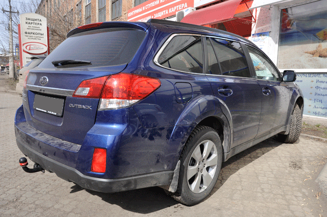 Фиксированный фаркоп Oris-Bosal для Subaru Outback (2009-2014)