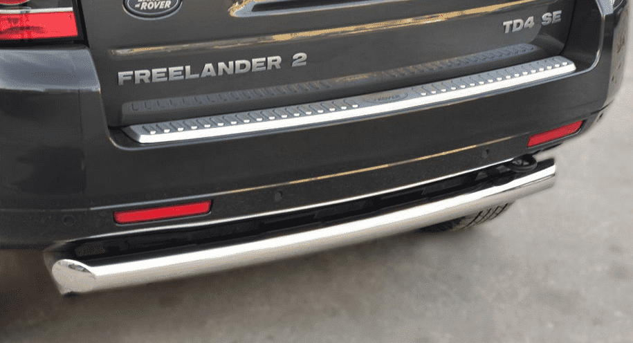 Защита заднего бампера D76 (дуга) "RUSSTAL" для Land Rover Freelander 2