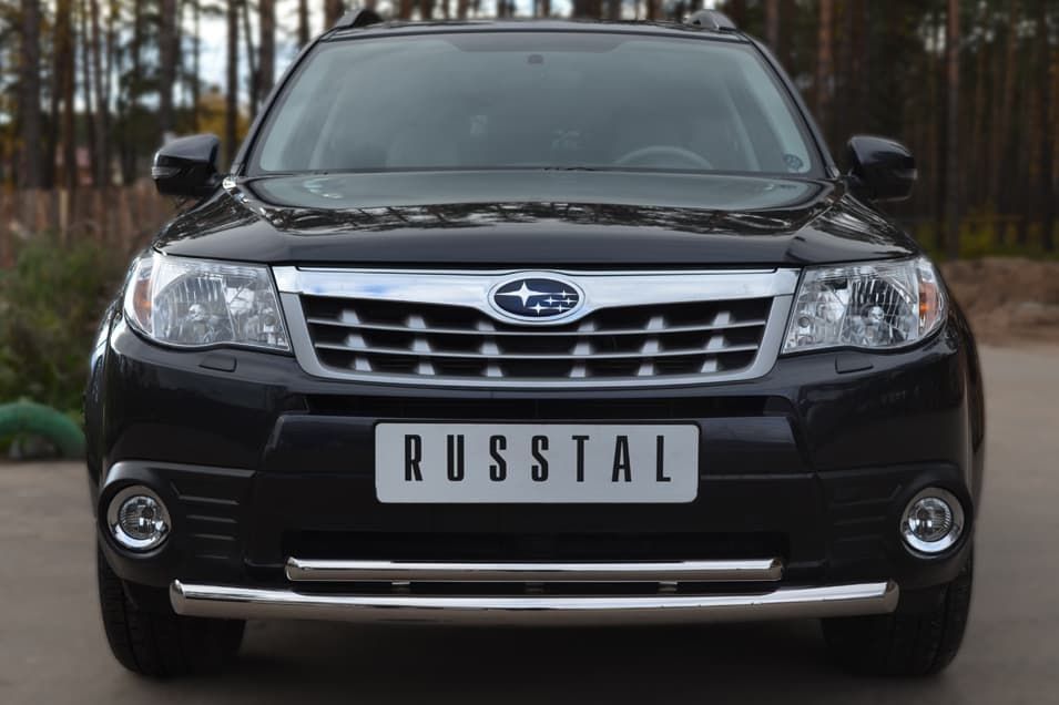 Передняя защита Russtal для Subaru Forester (2007-2013)