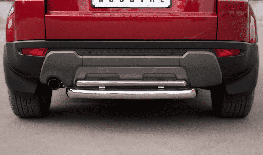 Защита заднего бампера D76xD42 (дуга) "RUSSTAL" для Land Rover Evoque Prestige u Pure