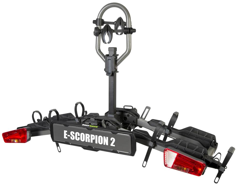 Велобагажник с замком Buzzrack E-Scorpion 2 на фаркоп (на 2 велосипеда)