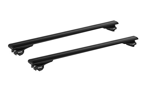 Багажник Атлант на черных крыловидных дугах для Voyah Free