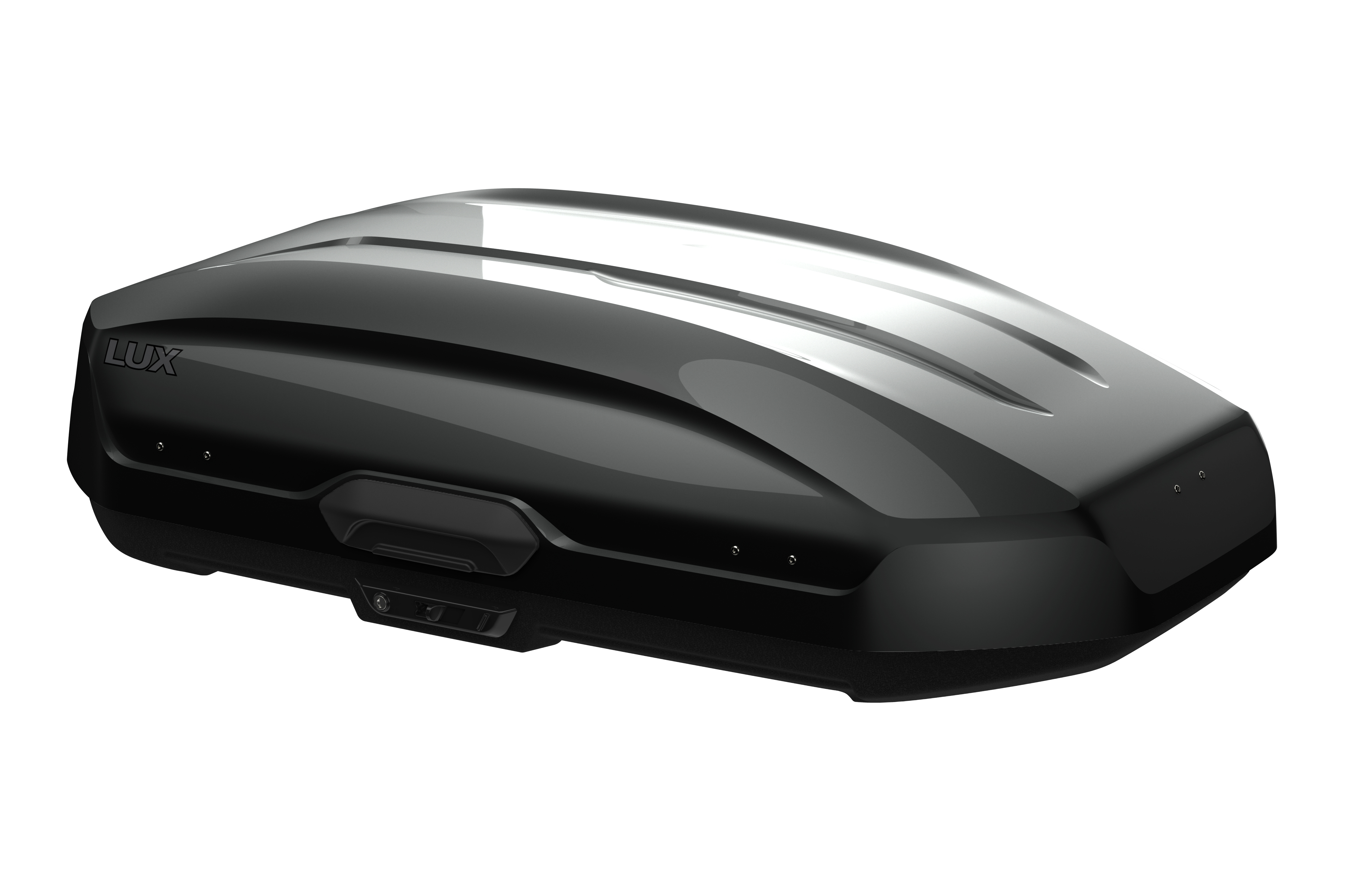 Бокс на крышу LUX Tavr 140 Черный глянцевый (142х91х45)