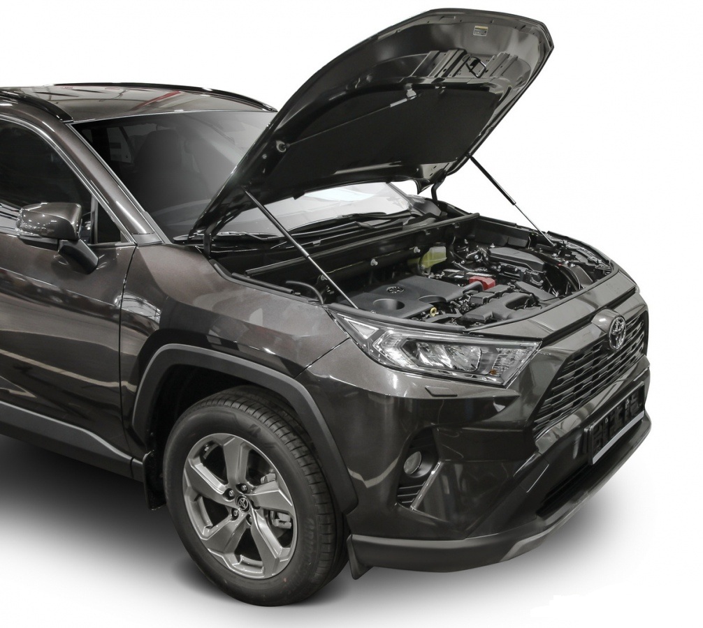Газовые упоры (амортизаторы) капота Автоупор UTORAV031 для Toyota RAV 4 (2019-н.в.)