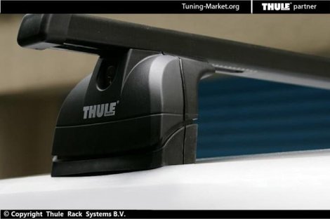 Багажник Thule SquareBar на стальных дугах для Subaru Forester (SH)