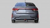 Фиксированный фаркоп Leader Plus K135-A для Kia Rio седан (2020-н.в.)