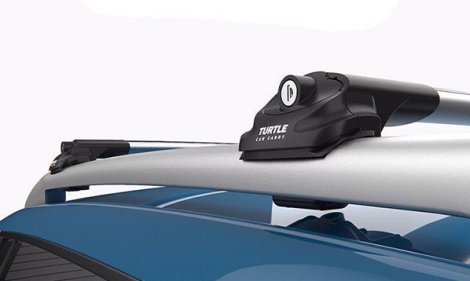 Багажник Turtle AIR-1 Silver на аэродинамических дугах для Chevrolet Traverse
