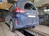 Фиксированный фаркоп NTB для Honda Freed (2016-н.в.) с правым рулем